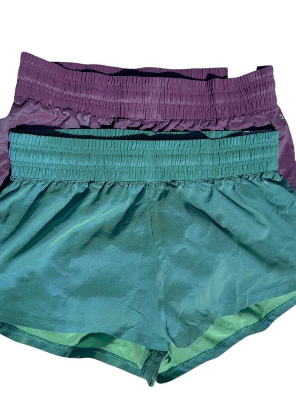 NWT Two Pairs of DSG Women's High Rise Stride Shorts Size Large
